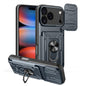 Sliding Camshield TPU+PC Phone Case with Card Slot, For iPhone 17e / 16e, For iPhone 17 Pro Max, For iPhone 17 Pro