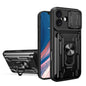 Sliding Camshield TPU+PC Phone Case with Card Slot, For iPhone 17, For iPhone 16 Pro Max, For iPhone 16 Pro