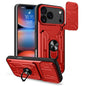 Sliding Camshield TPU+PC Phone Case with Card Slot, For iPhone 18 Pro, For iPhone 18 Pro Max, For iPhone 17e / 16e