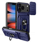 Sliding Camshield TPU+PC Phone Case with Card Slot, For iPhone 18 Pro, For iPhone 18 Pro Max, For iPhone 17e / 16e
