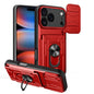 Sliding Camshield TPU+PC Phone Case with Card Slot, For iPhone 18 Pro, For iPhone 18 Pro Max, For iPhone 17e / 16e