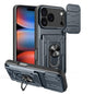 Sliding Camshield TPU+PC Phone Case with Card Slot, For iPhone 18 Pro, For iPhone 18 Pro Max, For iPhone 17e / 16e