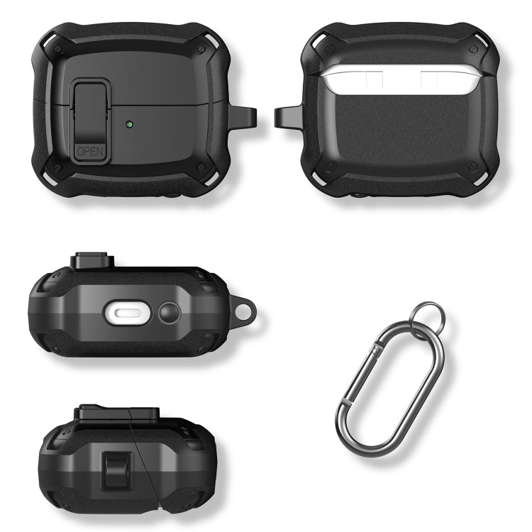 Bumblebee Earphone Protective Case with Switch & Hook, For Samsung Galaxy Buds 3 / 3 Pro