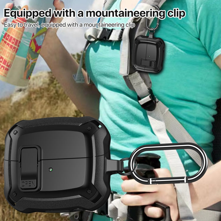 Bumblebee Earphone Protective Case with Switch & Hook, For Samsung Galaxy Buds 3 / 3 Pro