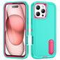 Rugged PC + Silicone Phone Case with Holder, For iPhone Air, For iPhone 16 Pro Max