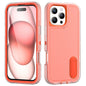Rugged PC + Silicone Phone Case with Holder, For iPhone Air, For iPhone 16 Pro Max