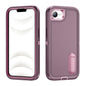 Rugged PC + Silicone Phone Case with Holder, For iPhone 17e / 16e, For iPhone 17