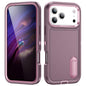 Rugged PC + Silicone Phone Case with Holder, For iPhone 18 Pro / 17 Pro, For iPhone 18 Pro Max / 17 Pro Max