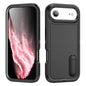 Rugged PC + Silicone Phone Case with Holder, For iPhone Air, For iPhone 16 Pro Max