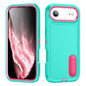 Rugged PC + Silicone Phone Case with Holder, For iPhone Air, For iPhone 16 Pro Max