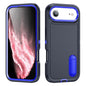 Rugged PC + Silicone Phone Case with Holder, For iPhone Air, For iPhone 16 Pro Max