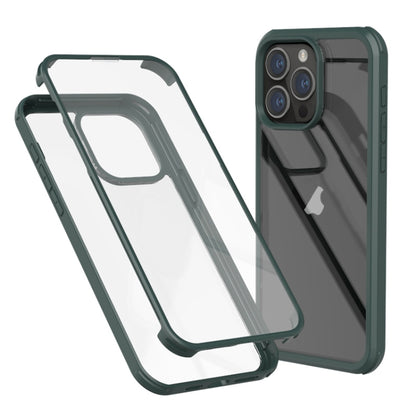 Double-sided Plastic Glass Phone Protective Case, For iPhone 17e / 16e, For iPhone 16 Pro Max, For iPhone 16 Pro, For iPhone 16 Plus, For iPhone 16, For iPhone 15 Pro Max, For iPhone 15 Pro, For iPhone 15 Plus