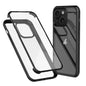 Double-sided Plastic Glass Phone Protective Case, For iPhone 17e / 16e, For iPhone 16 Pro Max, For iPhone 16 Pro, For iPhone 16 Plus, For iPhone 16, For iPhone 15 Pro Max, For iPhone 15 Pro, For iPhone 15 Plus