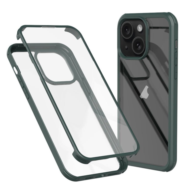 Double-sided Plastic Glass Phone Protective Case, For iPhone 15, For iPhone 14 Plus, For iPhone 14, For iPhone 14 Pro, For iPhone 14 Pro Max, For iPhone 13 Pro Max, For iPhone 13 Pro, For iPhone 13