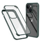 Double-sided Plastic Glass Phone Protective Case, For iPhone 15, For iPhone 14 Plus, For iPhone 14, For iPhone 14 Pro, For iPhone 14 Pro Max, For iPhone 13 Pro Max, For iPhone 13 Pro, For iPhone 13
