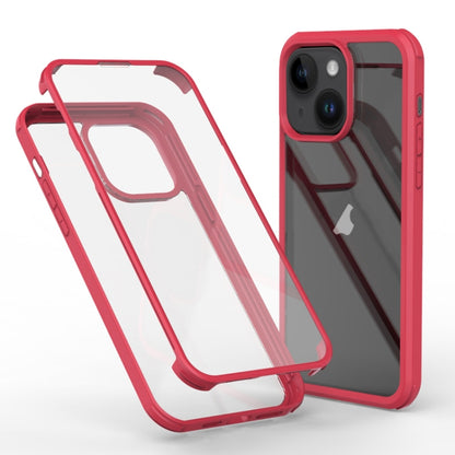 Double-sided Plastic Glass Phone Protective Case, For iPhone 15, For iPhone 14 Plus, For iPhone 14, For iPhone 14 Pro, For iPhone 14 Pro Max, For iPhone 13 Pro Max, For iPhone 13 Pro, For iPhone 13