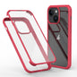 Double-sided Plastic Glass Phone Protective Case, For iPhone 15, For iPhone 14 Plus, For iPhone 14, For iPhone 14 Pro, For iPhone 14 Pro Max, For iPhone 13 Pro Max, For iPhone 13 Pro, For iPhone 13