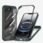 Double-sided Plastic Glass Phone Protective Case, For iPhone 17e / 16e, For iPhone 16 Pro Max, For iPhone 16 Pro, For iPhone 16 Plus, For iPhone 16, For iPhone 15 Pro Max, For iPhone 15 Pro, For iPhone 15 Plus