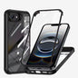 Double-sided Plastic Glass Phone Protective Case, For iPhone 17e / 16e, For iPhone 16 Pro Max, For iPhone 16 Pro, For iPhone 16 Plus, For iPhone 16, For iPhone 15 Pro Max, For iPhone 15 Pro, For iPhone 15 Plus