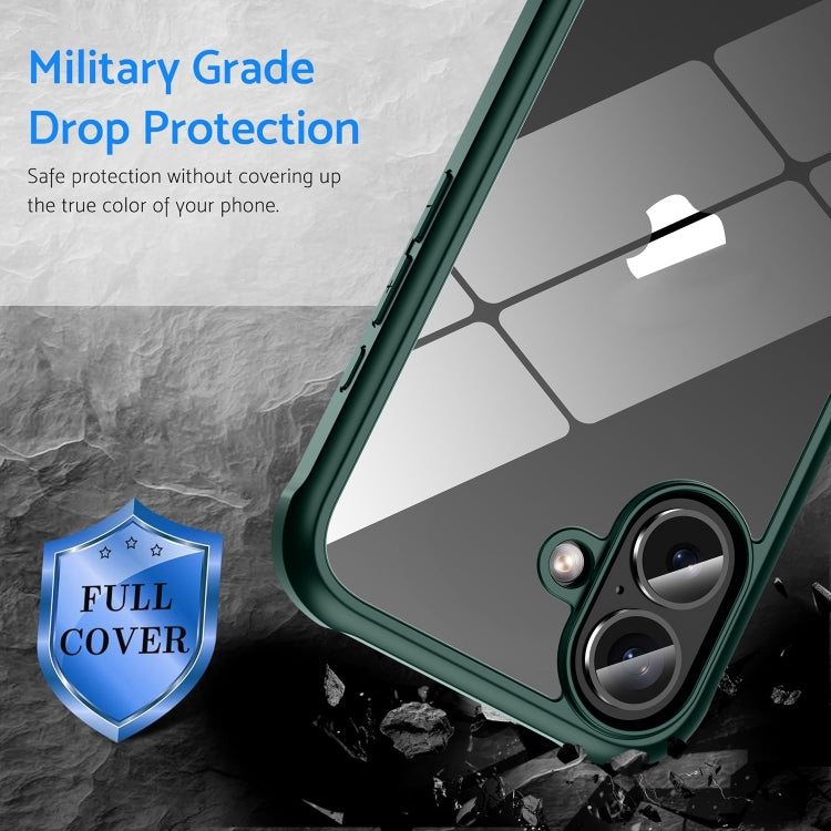 Double-sided Plastic Glass Phone Protective Case, For iPhone 17e / 16e, For iPhone 16 Pro Max, For iPhone 16 Pro, For iPhone 16 Plus, For iPhone 16, For iPhone 15 Pro Max, For iPhone 15 Pro, For iPhone 15 Plus