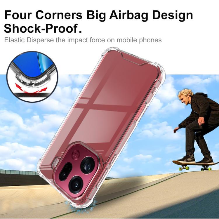 IMAK Space Shield PC + TPU Airbag Shockproof Phone Case, For OPPO Find X9 Pro, For OPPO Reno11 A / Reno11 PJH110, For OPPO Reno11 F / F25 Pro, For OPPO Reno12 Pro Global, For OPPO Reno12 Global