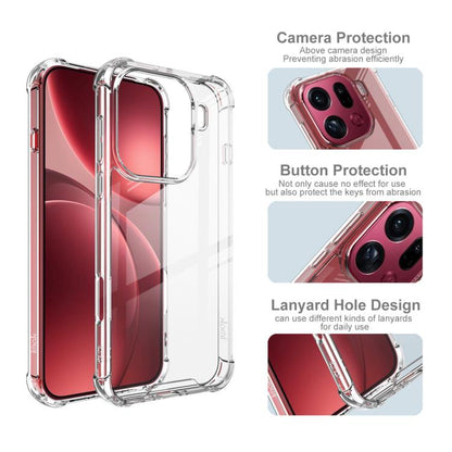 IMAK Space Shield PC + TPU Airbag Shockproof Phone Case, For OPPO Find X9 Pro, For OPPO Reno11 A / Reno11 PJH110, For OPPO Reno11 F / F25 Pro, For OPPO Reno12 Pro Global, For OPPO Reno12 Global