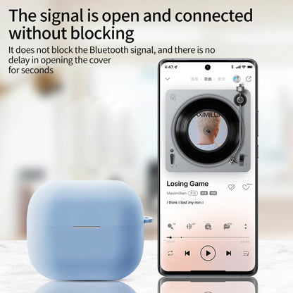 Wireless Bluetooth Earphone Silicone Protective Case, For Samsung Galaxy Buds 3 / 3 Pro