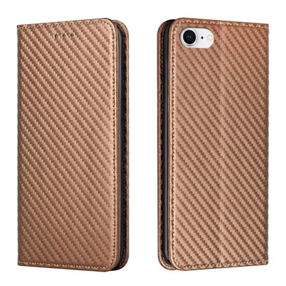 Carbon Fiber Texture Magnetic Flip Leather Phone Case, For iPhone 18 Pro / 17 Pro, For iPhone 18 Pro Max / 17 Pro Max, For iPhone 17e / 16e, For iPhone 17