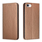 Carbon Fiber Texture Magnetic Flip Leather Phone Case, For iPhone 18 Pro / 17 Pro, For iPhone 18 Pro Max / 17 Pro Max, For iPhone 17e / 16e, For iPhone 17