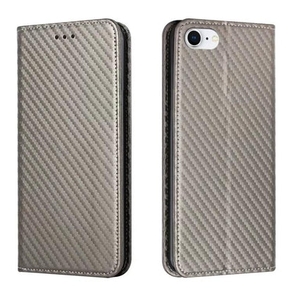 Carbon Fiber Texture Magnetic Flip Leather Phone Case, For iPhone 18 Pro / 17 Pro, For iPhone 18 Pro Max / 17 Pro Max, For iPhone 17e / 16e, For iPhone 17
