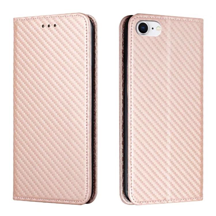 Carbon Fiber Texture Magnetic Flip Leather Phone Case, For iPhone 18 Pro / 17 Pro, For iPhone 18 Pro Max / 17 Pro Max, For iPhone 17e / 16e, For iPhone 17