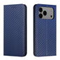 Carbon Fiber Texture Magnetic Flip Leather Phone Case, For iPhone 18 Pro / 17 Pro, For iPhone 18 Pro Max / 17 Pro Max, For iPhone 17e / 16e, For iPhone 17