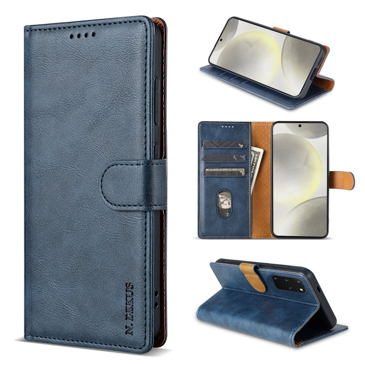 N.BEKUS CSJ-P1 Solid Color Leather Phone Case