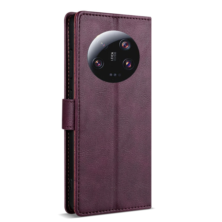 N.BEKUS CSJ-P1 Solid Color Leather Phone Case