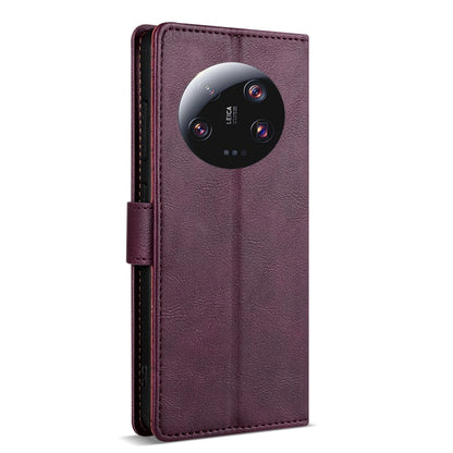 N.BEKUS CSJ-P1 Solid Color Leather Phone Case