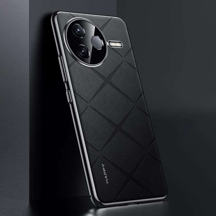 Plain Leather PC Phone Case