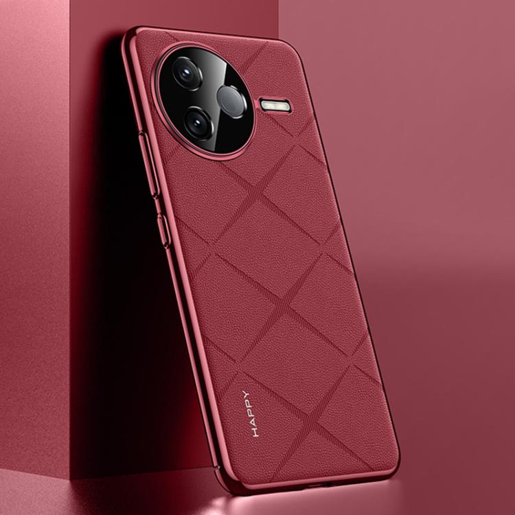 Plain Leather PC Phone Case