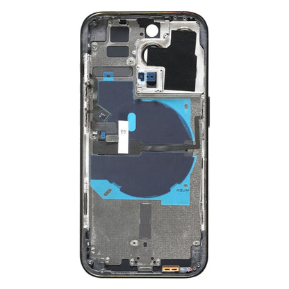 For iPhone 14 Pro Battery Back Cover with Power + Volume Flex Cable + Wireless Charging Module, China Version, CE EU Version, US Version