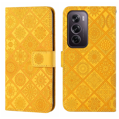 Ethnic Style Embossed Pattern Leather Phone Case