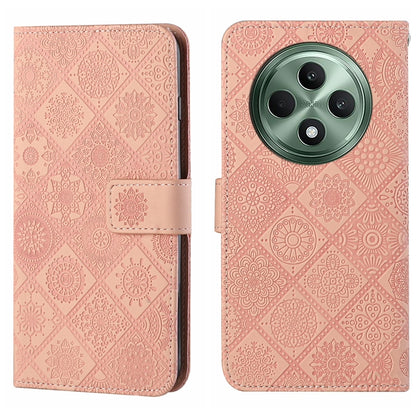 Ethnic Style Embossed Pattern Leather Phone Case, For OPPO Reno12 F Global, For OPPO Reno12 Pro Global, For OPPO Reno12 5G Global