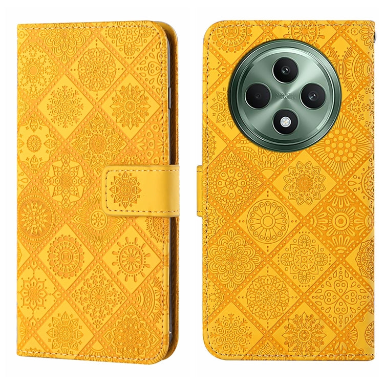 Ethnic Style Embossed Pattern Leather Phone Case, For OPPO Reno12 F Global, For OPPO Reno12 Pro Global, For OPPO Reno12 5G Global