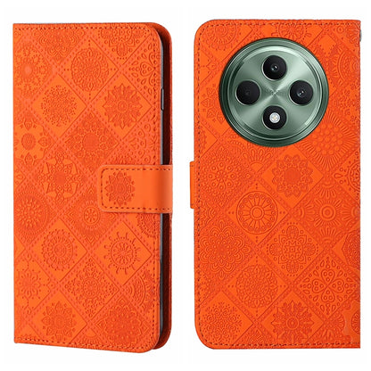 Ethnic Style Embossed Pattern Leather Phone Case