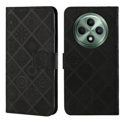 Ethnic Style Embossed Pattern Leather Phone Case, For OPPO Reno12 F Global, For OPPO Reno12 Pro Global, For OPPO Reno12 5G Global