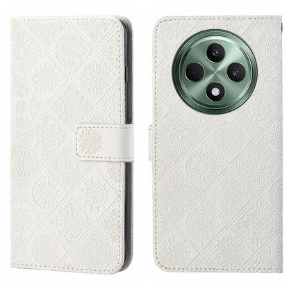 Ethnic Style Embossed Pattern Leather Phone Case, For OPPO Reno12 F Global, For OPPO Reno12 Pro Global, For OPPO Reno12 5G Global