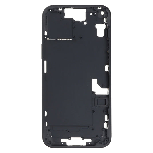 For iPhone 15 Plus Middle Frame Bezel Plate with Side Keys + Card Tray, China Version, US Version, CE EU Version
