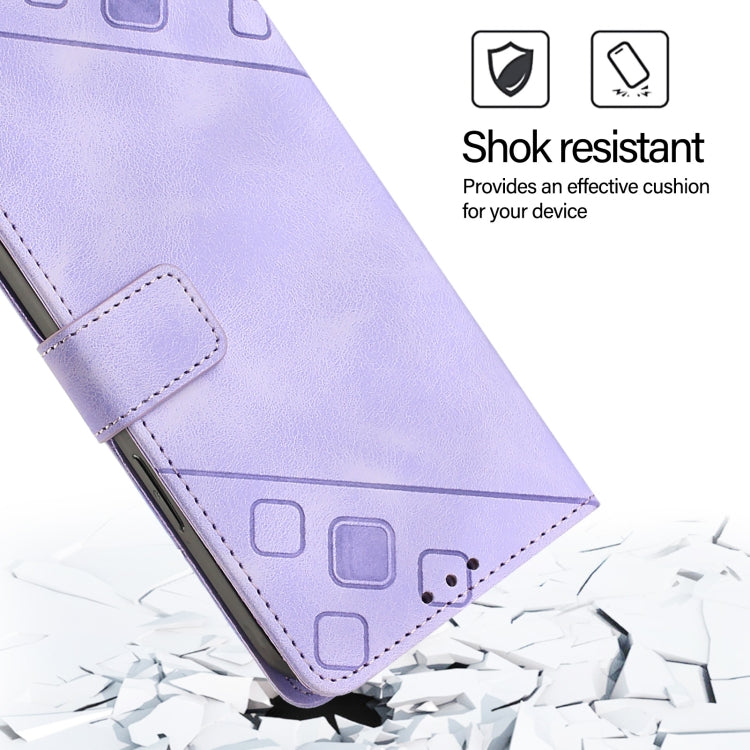 Skin-feel Embossed Leather Phone Case, For Redmi K80 5G / K80 Pro 5G, For Redmi Note 14 Pro 4G, For Redmi Note 14 4G 163.25mm, For Redmi Note 14 5G Global
