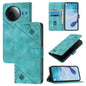 Skin-feel Embossed Leather Phone Case, For Redmi K80 5G / K80 Pro 5G, For Redmi Note 14 Pro 4G, For Redmi Note 14 4G 163.25mm, For Redmi Note 14 5G Global