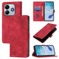 Skin-feel Embossed Leather Phone Case, For Redmi Note 14 Pro 4G, For Redmi Note 14 4G 163.25mm, For Redmi Note 14 5G Global, For Redmi Note 14 Pro 5G Global