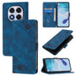 Skin-feel Embossed Leather Phone Case, For Redmi Note 14 Pro 5G Global, For Redmi K70 Ultra 5G Global, For Redmi 13 4G