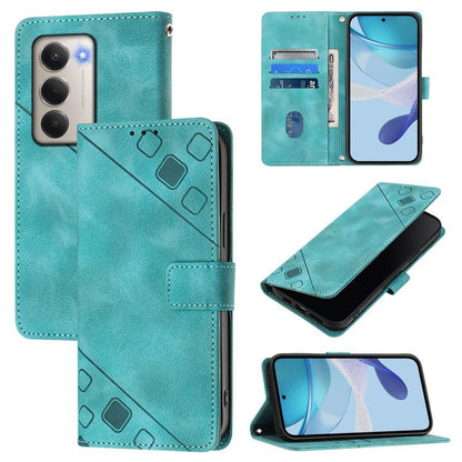 Skin-feel Embossed Leather Phone Case